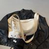 Bolso de Gran Capacidad para Mujer 2025 Nueva Moda Casual Fresco y Estilo Occidental Primavera Axila Un Hombro Cruzado Bolso Dumpling