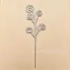 Decoraciones Navideñas 30cm Anillos de Caramelo con Purpurina Dorada Anillos de Paleta Ramas de Árbol de Navidad Ramas de Árbol de Navidad para el Hogar Transfronterizo