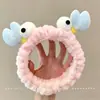 Diadema de Felpa Linda de Otoño para Lavado Facial para Mujeres, Modelo Nuevo 2026, Especialmente Diseñada para Maquillaje y Mascarillas Faciales, Diadema de Color Café de Alta Gama