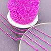 Corrente de Contas Onduladas de Cobre Colorido Feito à Mão DIY Borla Grampo de Cabelo Corrente Acessórios de Joalheria Antiga Moda Manicure Corrente Pequena