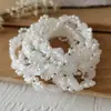 Accesorios con Adorno de Encaje Materiales DIY Decoración Ropa de Muñeca Cinta Volantes Pliegues Soporte Hecho a Mano Abanico
