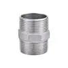 Acero Inoxidable 304/316 Hexagonal Doble Rosca Macho Conexión Interna Directa Paso Recto Rosca Externa Tubería de Agua Conector Corto 4