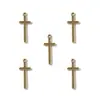 Novos Acessórios de Joias de Liga de Prata Xizang DIY Atacado Série Cruz 31*12mm T89