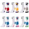 Calcetines de Baloncesto de Media Caña Calcetines Élite Profesionales para Hombre y Mujer Calcetines Altos Antideslizantes de Rizo para Correr Calcetines Deportivos Transpirables de Media Caña