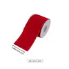 Cinta de lino sintético en stock para decoraciones navideñas, cinta navideña impresa a medida con purpurina, transfronterizo a medida