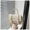 Bolsos Populares de Este Año 2025 Nueva Moda Diseño de Nicho Bolso Cruzado Estilo Coreano Simple Bolso Cuadrado Pequeño de Un Solo Hombro