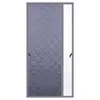 Cortina de puerta de algodón para invierno con apertura lateral, engrosada para uso doméstico, a prueba de viento de aire acondicionado y aislamiento térmico, adhesivo magnético para apertura de ventana, no requiere taladro, modelo nuevo
