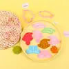 Serie de Elfos Navideños Molde para Galletas 3D Simulación DIY Diseño de Presión Tridimensional Molde para Imprimir y Cortar Galletas