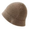 Gorro de cachemira para niños, 100% cachemira pura, para otoño e invierno, nuevo gorro de punto cálido, grueso, resistente al frío, de tres hilos
