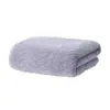Juego de Toalla y Toalla de Baño Lisa de Coral Fleece con Diseño de Espiga de Trigo para Adultos, Engrosado, Absorbente, Tamaño Grande, Exportación Transfronteriza, Suave, Al por Mayor