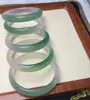 Nuevo brazalete de ágata calcedonia blanca luna estilo chino de Zhao Lusi para mujeres jóvenes, brazalete de jade gelatina de lichi