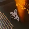 Bolsa de la Suerte Colgante Piedra Ojo de Tigre Anillo Elástico Estiloso Moda Diseño de Moda Anillo Dedo Índice Versátil Nicho Joyería de Mano para Mujeres