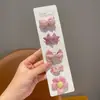 Presilha de Cabelo Desenho Animado Fofa, Grampo, Acessório de Cabelo para Crianças, Presilha Não Danifica Franja Lateral para Meninas