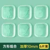 Adesivo Anticolisão para Maçaneta de Porta de Silicone para Abertura e Batida de Portas Almofada para Porta de Geladeira Palavra Fufu Artefato Anticolisão para Porta de Entrada Doméstica