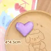 Algodón Merzerizado Relleno Estilo Coreano Estrella de Cinco Puntas Lazo de Perla Corazón Tela Flor de Cinco Pétalos Estéreo Accesorios para el Cabello de Niños