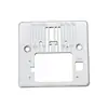 Deflector de placa de aguja para máquina de coser multifuncional doméstica placa de aguja de máquina de coser Q60D
