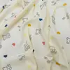 Tela de algodón rayón tela de algodón y seda amigable con la piel tela de algodón y seda ropa de dormir de verano tela de algodón rayón estampada venta de liquidación