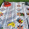 Máquina ultrasónica antimosquitos lavable a máquina impermeable base de película de aluminio engrosada tapete de picnic tapete de suelo de tienda de campaña tapete a prueba de humedad tapete de césped