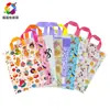 Bolsa de tienda de ropa caricatura ropa ropa plástico pe niña tienda de ropa infantil regalo bolso de mano disponible lindo