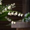 Manos Atadas de Flores Artificiales de Lirio del Valle, Adornos de Jarrón para Decoración de Sala de Estar en Casa, Flores de Carrillón de Viento de Plástico para Disparos