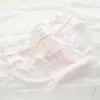 Ropa Interior Rosa de Algodón Puro para Mujer, Conejito Lindo Clase A 10A, Antibacteriana, Entrepierna Extendida, Chica Dulce, Transpirable, Calzones de Estudiante