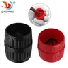 Dispositivo para rebordear redondeados interiores y exteriores, orificios interiores y exteriores, tubo de cobre de plástico, biselador de metal, depilador, biselador de pinchazo exterior