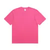 Camisetas Personalizadas para Uniformes de Clase 230g Algodón Puro Cuello Redondo Camisetas Estampadas Ropa de Trabajo Procesamiento Logo Estampado Camisetas Publicitarias Manga Corta
