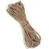 Paracord de Poliéster de Color Sólido Hilo Retorcido para Manualidades Colgante Cuerda para Ropa miu Accesorios Hechos a Mano Cuerda para Sombrero Material Cuerda Hilo de Cuerda