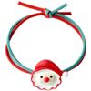 Bonita banda para el pelo de Papá Noel con forma de alce navideño, bonita banda de goma elástica para el pelo, tocado para niños
