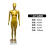Mannequin feminino customizado multicolorido com pintura brilhante de corpo inteiro para vitrine e adereços de exposição