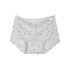 Calzoncillos bóxer de algodón puro clase A para mujer 10A Entrepierna antibacteriana Calzoncillos bóxer inferiores para mujer Tallas grandes Calzoncillos bóxer para mujer