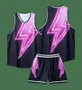 Uniformes Deportivos de Baloncesto al por Mayor, Trajes Casuales de Entrenamiento Transpirables y Absorbentes de Sudor, Se Pueden Imprimir con Imágenes, Texto y Números Fc206