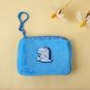 Lindo monedero de felpa para niños niña corazón estudiante mini cartera bolsa para guardar llaves bolsa portátil para audífonos venta al por mayor