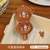 Llavero de Brochetas de Barbacoa de Dibujos Animados Lindo Llavero Creativo de Comida Simulada Verduras Personalidad Muñeco de Peluche Colgante para Mochila