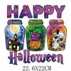 Suministro de Amazon Calabaza Halloween Transferencia de Calor Estampado de Disfraz Patrón Calcomanía de Transferencia de Calor Lavable Calcomanía de Transferencia de Calor