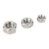 Tuerca Hexagonal de Acero Inoxidable 304 Tuerca Hexagonal de Acero Inoxidable 201 M2 M2.5 M4 M5 M6 M8 M10 M12-M36