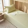 Juego de Tres Piezas para Cama de Dormitorio de Estudiante Universitario, Algodón Puro, Sábanas para Litera de Dormitorio, Funda de Edredón, Juego de Cama Seis