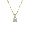 Collar de Cadena para Clavícula, Estilo Francés de Lujo Ligero, Diamante Único Super Brillante con Cuatro Garras, Microincrustado, para Mujeres, Exquisito, Moderno, Sencillo, Sensación de Alta Gama, Nuevo