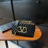 Bolsa Quadrada Pequena Elegante e Simples 2026 Novo Estilo de Verão Versátil de Alta Qualidade para o Dia a Dia Chic Bolsa de Ombro Transversal Estilo Chanel