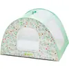 Tenda de maternidade fofa com estampa de desenho animado para primavera e verão para gatas grávidas, sala de maternidade dobrável para gatos