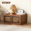 Cômoda Retrô de Madeira Maciça, Armário Modular Xiangyunsha, Rack para Sala de Estar, Armário de Armazenamento de Cabeceira, Caixa de Armazenamento Estilo Chinês Novo