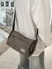 Nova bolsa de ombro grande capacidade para esportes e fitness, unissex, estilosa, simples, versátil, bolsa travesseiro para o dia a dia