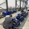 Cortador de Grama a Gasolina de Quatro Tempos Controlado Remotamente, Máquinas de Jardim, Fornecimento Direto da Fábrica de Origem, Aparador de Grama Autopropelido