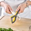 Descascador de cozinha multifuncional três em um destacável combinação melão e descascador de frutas