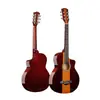 Violão Folk 41 polegadas 38 polegadas Guitarra Jf Fábrica Atacado Guitarra de Prática para Iniciantes com Pintura Colorida