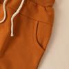Conjunto de Ropa Unisex para Bebés Niños y Niñas Blanco Estampado Mangas Largas + Pantalones Al168
