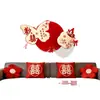 Set de Decoración de Habitación de Boda con Tiras Largas de Palabras Felices, Pared de Fondo de Cartón KT para Boda, Adecuado para la Sala de Estar, Sofá y Decoración del Dormitorio de Ambos Novios