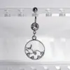 Colgante Clavo para Ombligo Nicho Elegante Nuevo Anillo para Ombligo Botón de Ombligo Acero Inoxidable Joyería para Piercings Accesorios Fabricante Mayorista