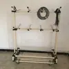 Estante para Arnés de Cables, Tubo Lean, Estante Colgante Multifuncional para Cables, Tubo Compuesto, Estante Móvil para Materiales en Rollo de Terminales de Cable