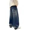 Pantalones para niños, jeans de primavera y otoño, elegantes y a la moda, pantalones casuales holgados de otoño para niños, pantalones de pierna recta, pantalones largos para niños mayores